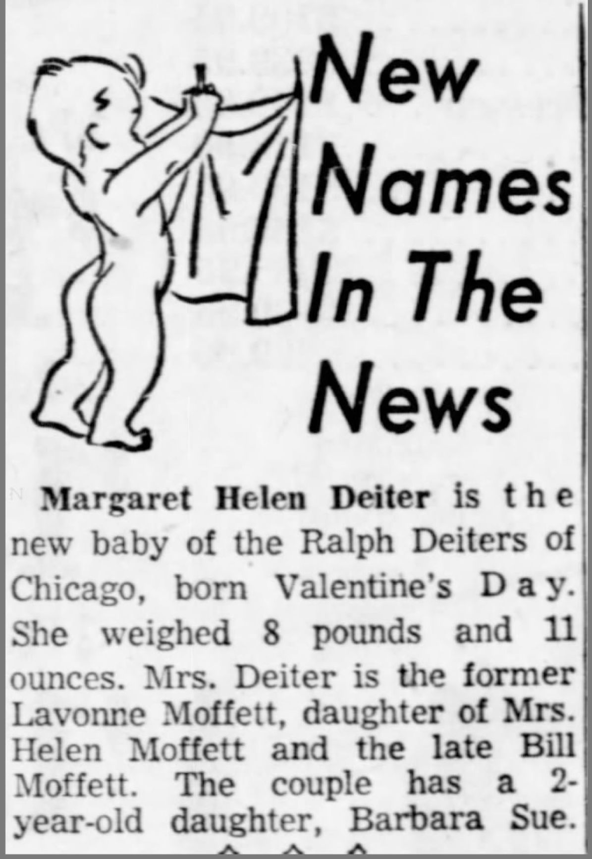 New Names In The News